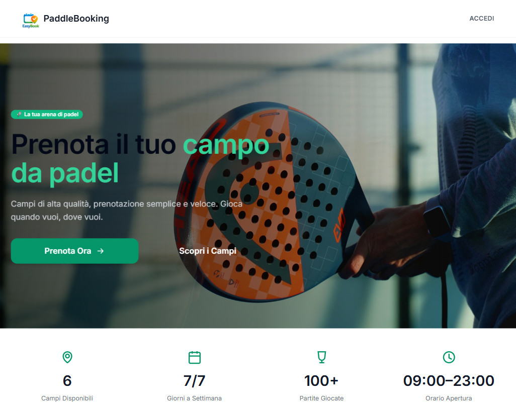 Padel Booking