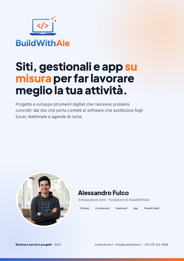 Brochure cover