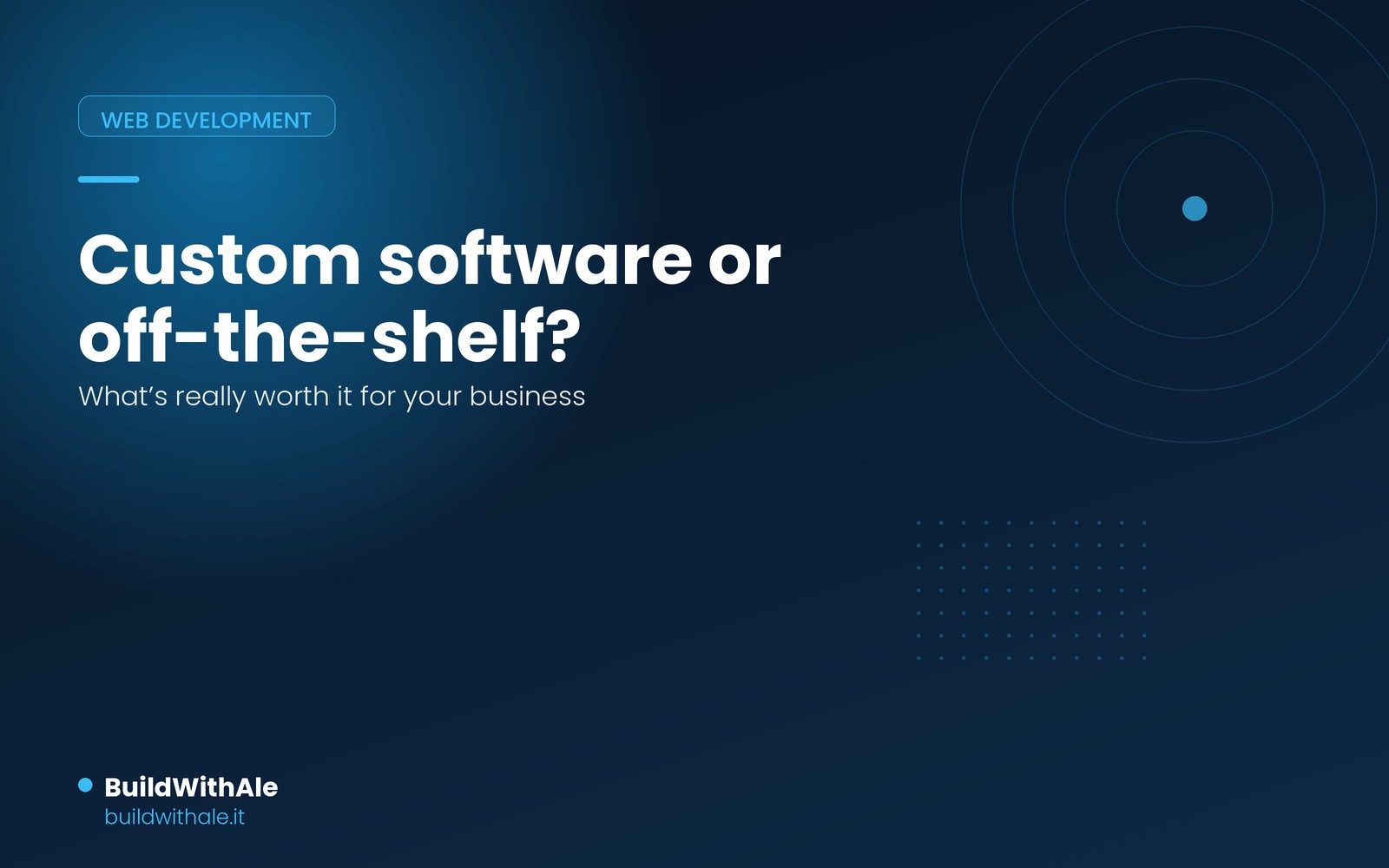 Custom Software or Off-the-Shelf: What's Really Worth It for Your Business