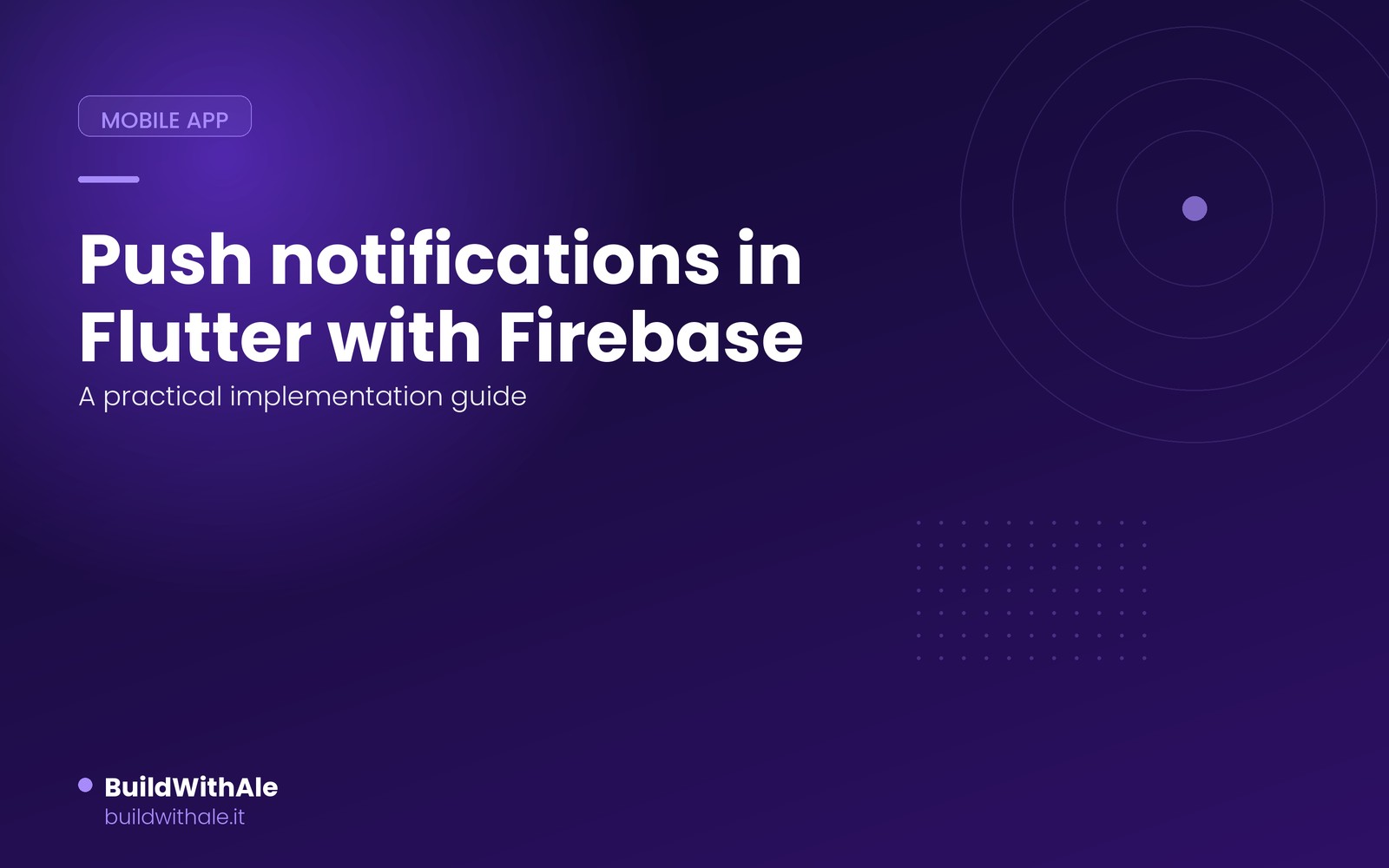 Push Notifications in Flutter with Firebase: A Practical Guide