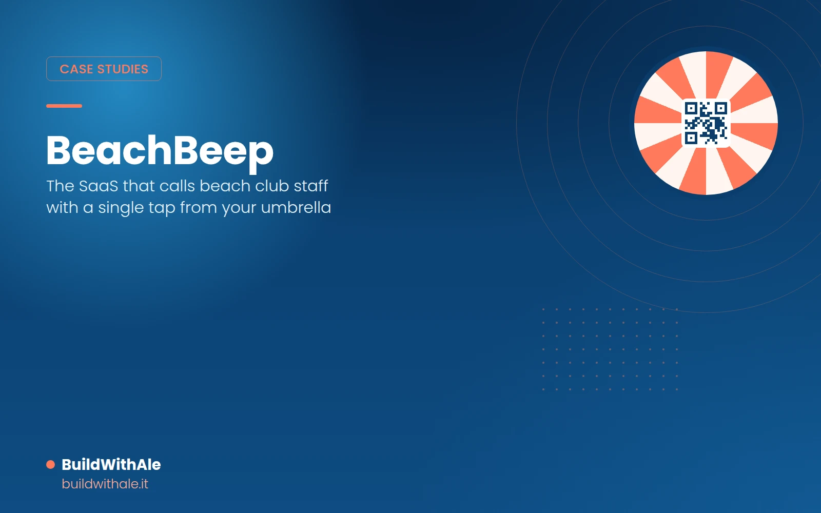 BeachBeep: the SaaS that calls beach club staff with a single tap
